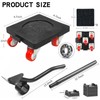 8 Pack Furniture Dolly for Moving, Mover Dolly with 5
