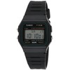 Casio F-91W-3DG Black Wrist Watch, Strap