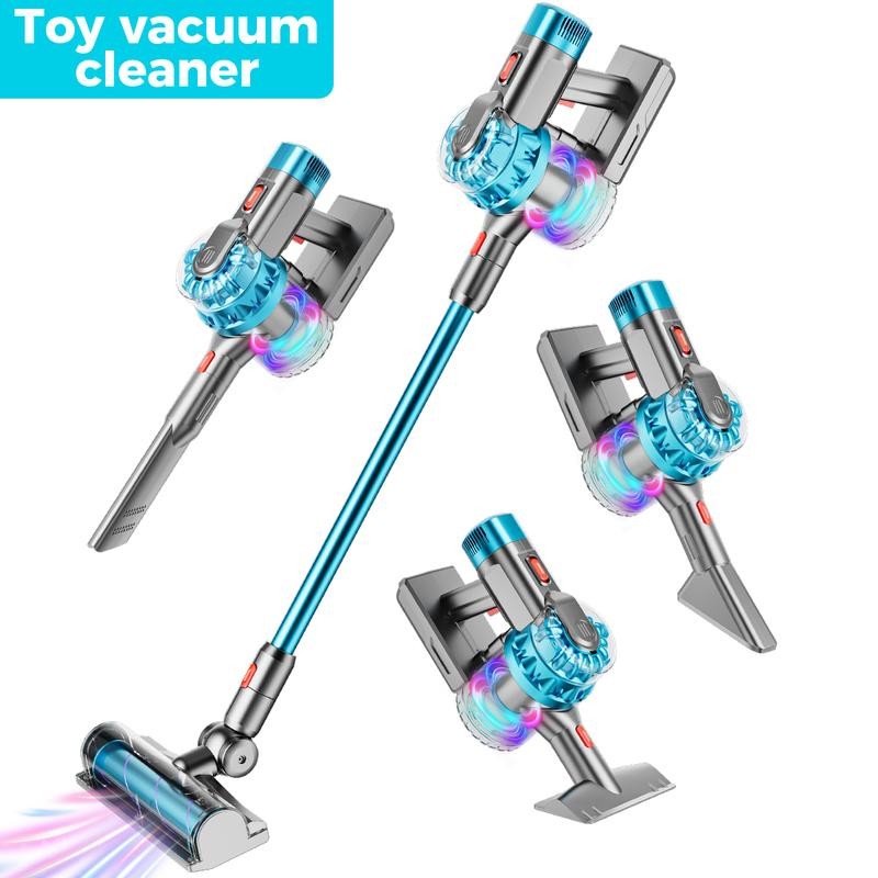 Toys 4-in-1 Kids Vacuum Cleaning Toy Set with Light &