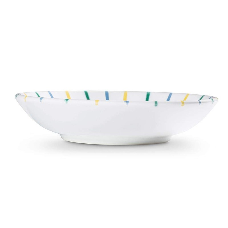 GMUNDNER KERAMIK Soup Bowl Diameter 20 cm Flamed Crockery Handmade