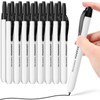 Celepen 16pcs Fine Point Clickable Markers-BLACK