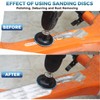 PMIQSA 63 Pcs Sanding Discs Set, 2 Inch / 50mm