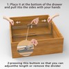 SPEREELER 5 Pack 6" High Adjustable Drawer Dividers for Clothes,Expandable