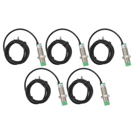 Inductive Proximity Sensor Waterproof Non Contact Approach Sensor Switch M18 NPN Normally Open 6‑36VDC