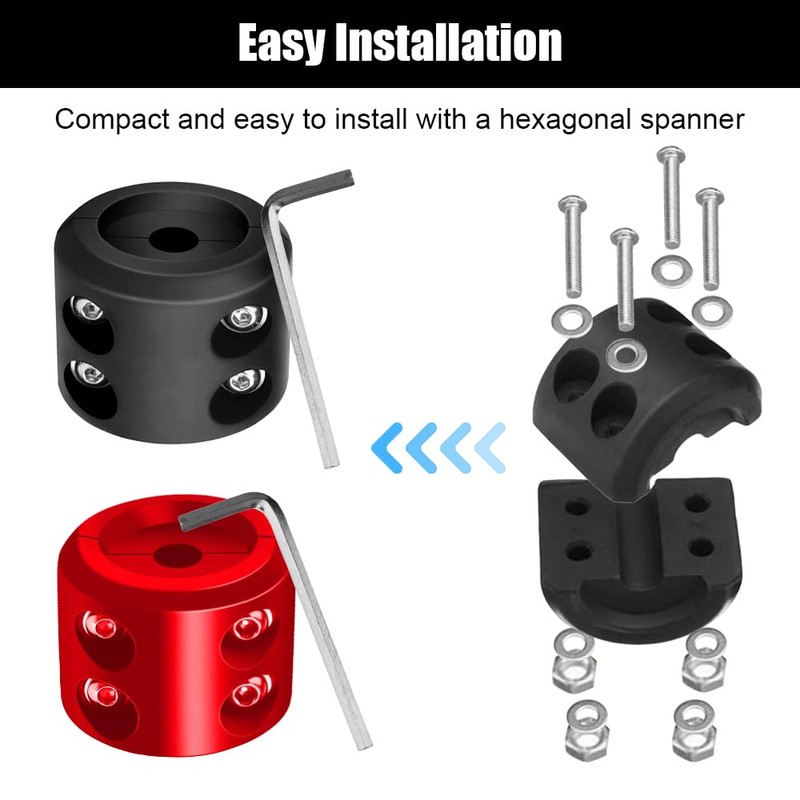 Udbrud Winch Cable Hook Stopper, 2 Pieces Rubber Winch Cable