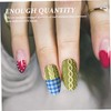 Baluue 8sets Xmas Style Nail Art Decals Snowflake Sweater Patterns