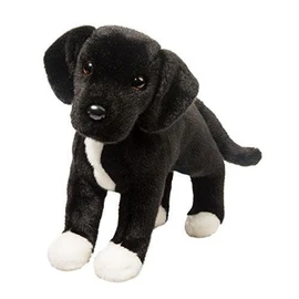 Douglas Twister Black Lab/Pit Bull Mix Plush Stuffed Animal | 16-inch Long