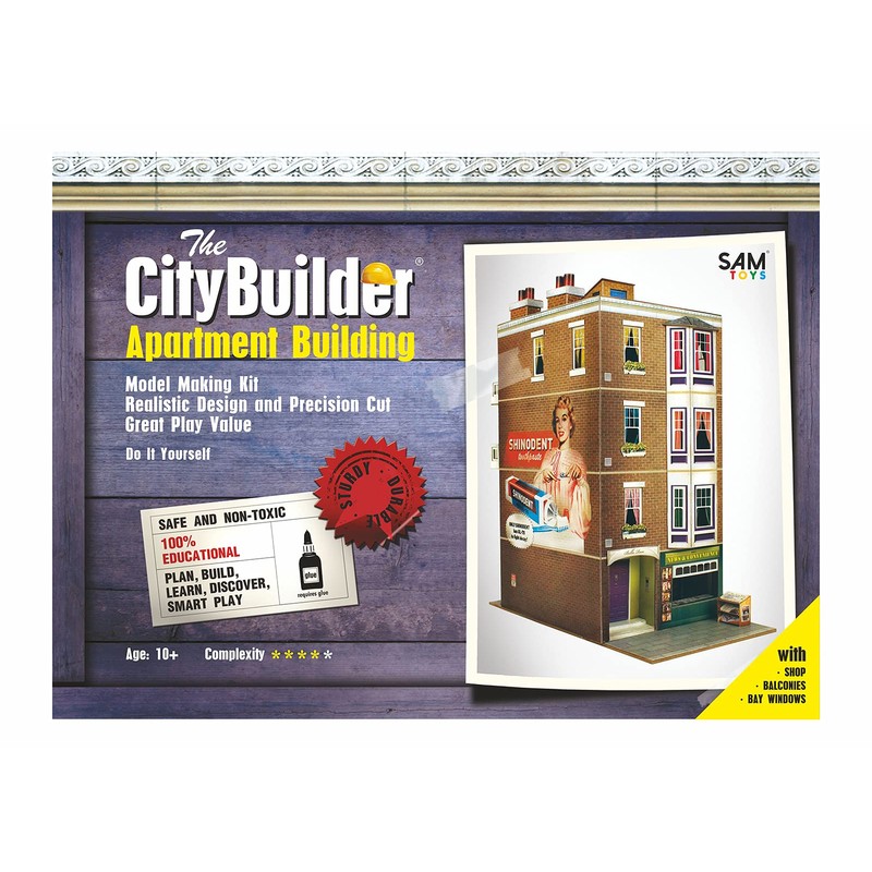 The CityBuilder O Gauge 7mm 1:43 Scale Model Railway Building