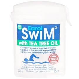 Earol 10 ml Swim Tea Tree Oil, Clear