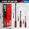 Rizom Pry Bar Set, 3-Piece Pry Bar with Strike Cap