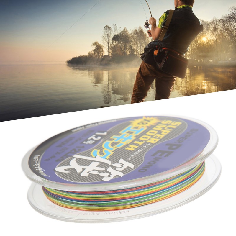 100m 8 Braided Raft Fishing Line Strong Water Cutting Durable