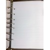 7-Hole Lined Refills Paper, A5 Filler Paper for Planner Inserts,
