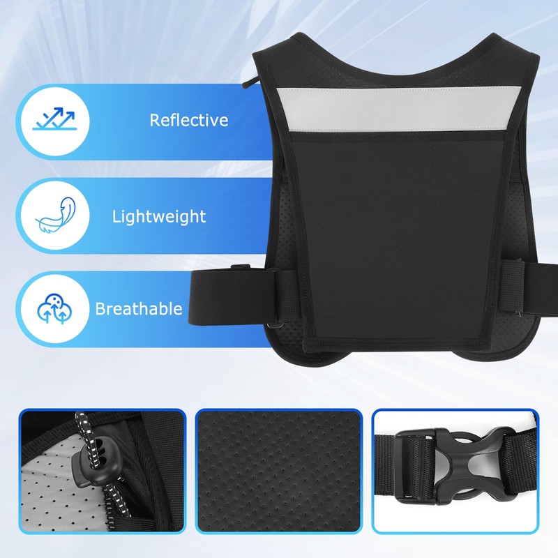 Hydration Pack Running Vest for Men Women, Camping & Hiking