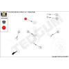 TEDGUM 00504086 Rear Suspension Plate (Upper; Lifting)