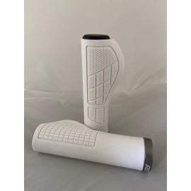 Asti Shorex Ergon Ergonomic lockon Comfort Pro MTB BMX Bike Handlebar Grip White