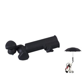 CMLLING Golf Trolley Umbrella Holder,Universal Umbrella stand,for Golf Cart Handles(BLACK)