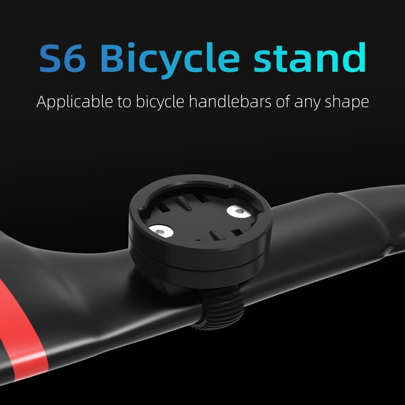 CYCLAMI Adjustable Out Front Bike Mount, Compatible with Garmin Edge,