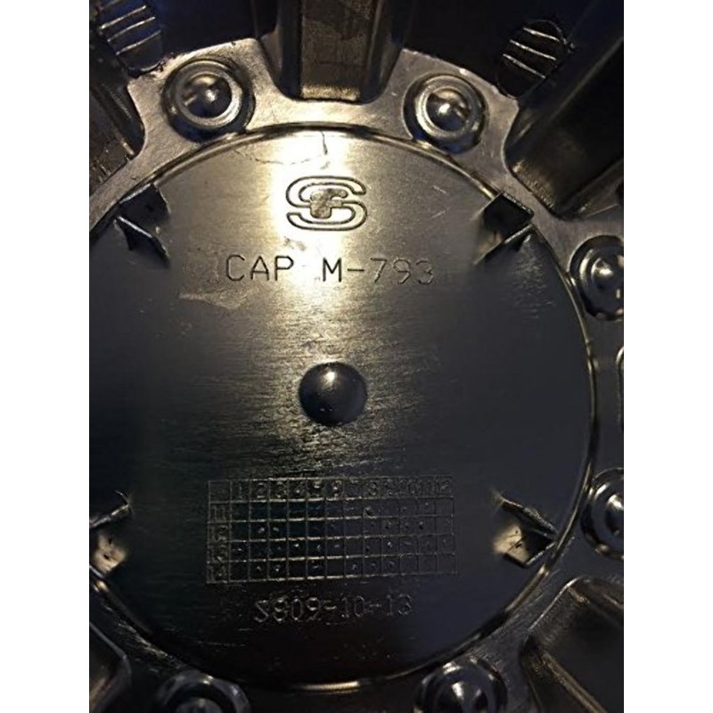M793CHROME Moto Metal MO962 Wheel Replacement Chrome Center Cap