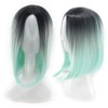 minkissy High Temperature Bob Wig Gradient Lace Front for Women