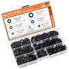 HELIFOUNER 320 Pieces 7 Sizes Internal Tooth Star Lock Washers,