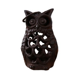 WJXFHTD Vintage Candle Lantern, Owl Candle Holder Decorative Candle Lanterns Vintage Cast Iron Lantern Candle Lanterns Decorative Indoor