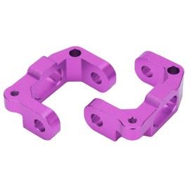 2pcs RC Car C Seats Aluminum Alloy Colorful RC Car Upgrade Parts for Tamiya CC01 1/10 Remote Control CarPurple