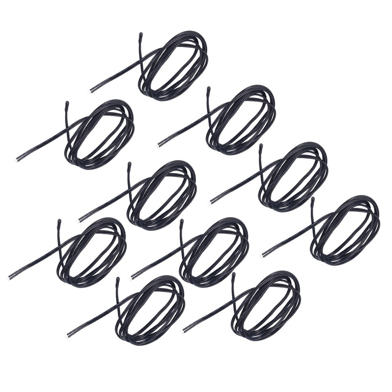 10Pcs NTC Thermistor Sensor PVC Epoxy Resin NTC Temperature Probe