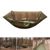 Camping Hammock with Net 210T Nylon Taffeta Automatic Quick Opening