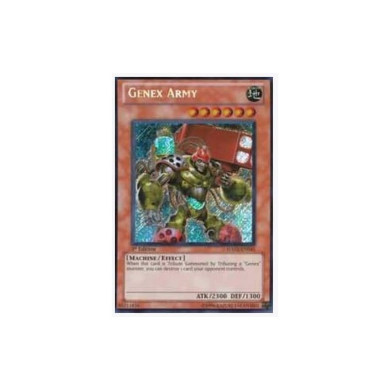 yugioh - Genex Army (HA02-EN045) 1st Edition Secret Rare -