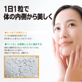 元気になるシリカ 30日分 高濃度シリカ(ケイ素)3000mg 国産無農薬 4種の必須ミネラル 食物繊維