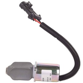 TOPAZ Fuel Shut Off Solenoid 6681513 Fit for Kubota Bobcat Skid Steer S150 S160 S175 S185 T190 751