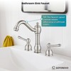 gotonovo 8 Inch Widespread Bathroom Faucets for Sink 3 Hole