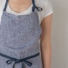 Linen Full Apron Manon A315 [Lino e Lina/Lino e Lina],