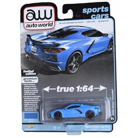 Auto World 2020 Chevy Corvette, Limited Edition [Rapid Blue]