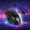 Lewentech Gaming Mouse Wired Mouse Lightweight USB Connected Mouse Gaming