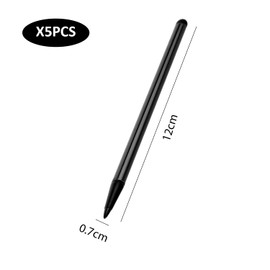 JTMKYO 5 Black Touch Screen Pens, Electronic Equipment Accessories, Capacitive Touch Screen Pens, Which Can Be Used In Mobile Phones And Tablets.