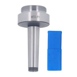 F1 Type Boring Head Shank MT2‑M10 1‑1/2‑18UNF Thread High Carbon Steel Boring Tool Holder for Inner Hole End Milling