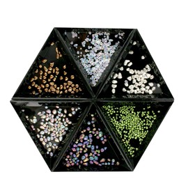 CellriTem Partners Triangle Tray Nail Art Cubic Parts Triangle Tray Parts Tray
