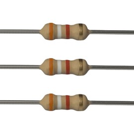 E-Projects 25EP5143K90 3.9k Ohm Resistors, 1/4 W, 5% (Pack of 25)