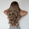 VKheroKV WL-05 Women's Wavy Wig Long Length Synthetic Heat Resistant