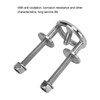 Boat Eye Hook Stainless Steel Material M10 Thread Oxidation Resistance