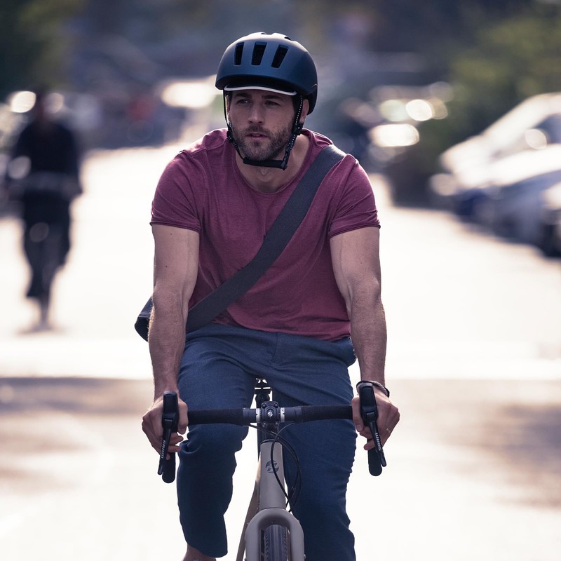 XLC City Helmet BH-C24, Blue, 53-57 cm