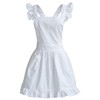 LilMents Petite Maid Ruffle Retro Apron Kitchen Cooking Cleaning Fancy