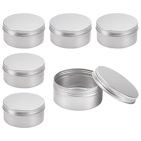 BENECREAT 6 Piece Set, 6.8 fl oz (200 ml), Aluminum