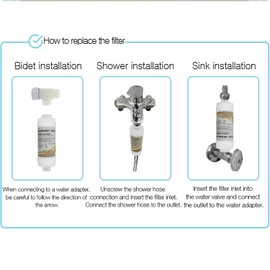 Filtertech Sediment plus Ion Double protection Bidet Filter