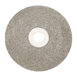 SING F LTD 4" Grit 60 Diamond Flat Lapping Polishing Disc Single Sided 5/8 Inch Arbor for Gemstone Glass Ceramics General Grinding of Oblique Grinder