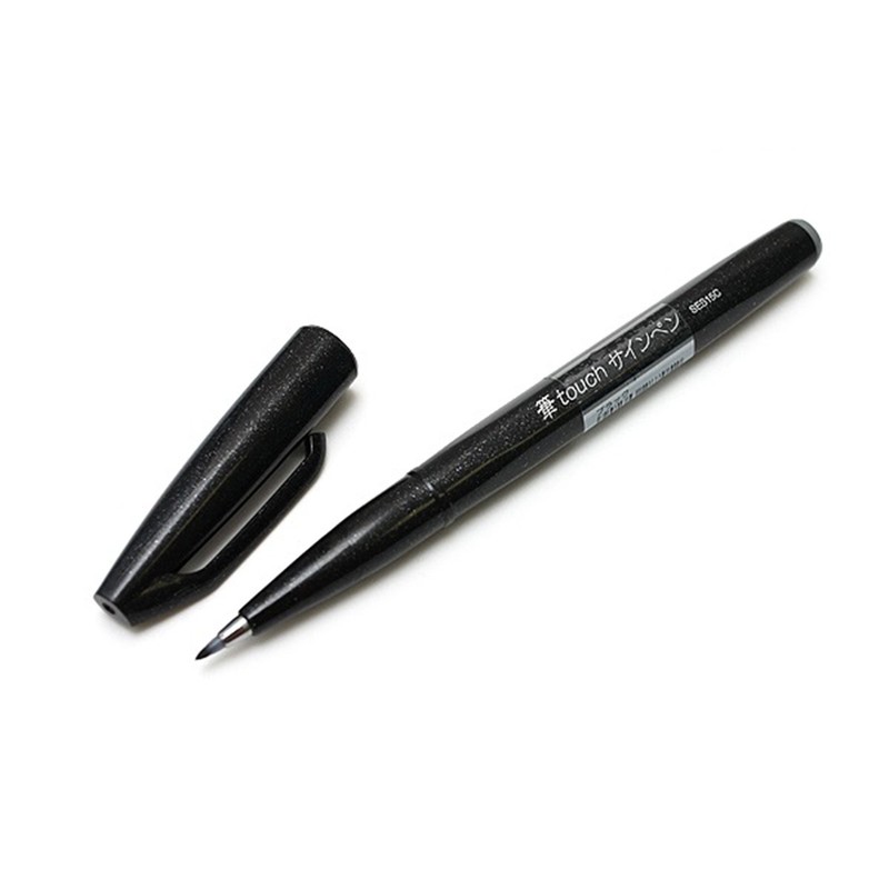 Calligraphy Marker Pen Drawing Brush Pentel Touch Sign SES15C SES