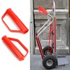 QWORK® 2 Pezzi Maniglie di Sicurezza Rosse per Carrello, Diametro