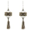 MacKenzie-Childs Crystal Palace Pearl 5" Ball Tassels - Set of