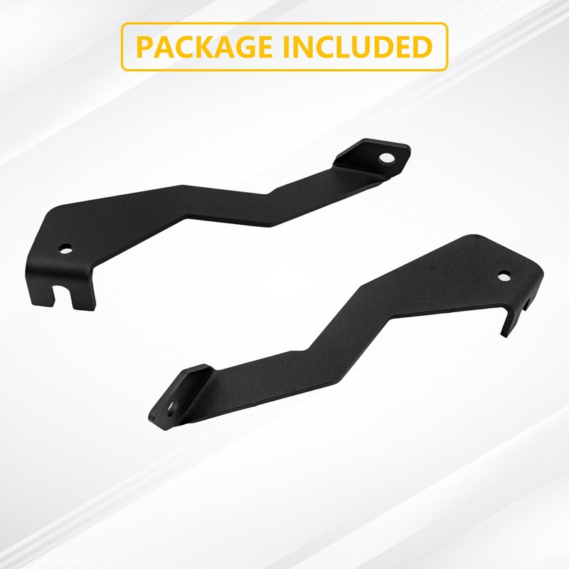 Riasdy F150 Hood Light Mount Brackets, Ditch Light Brackets Front